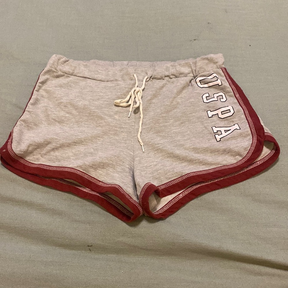 Cotton USPA pajama/comfy shorts.